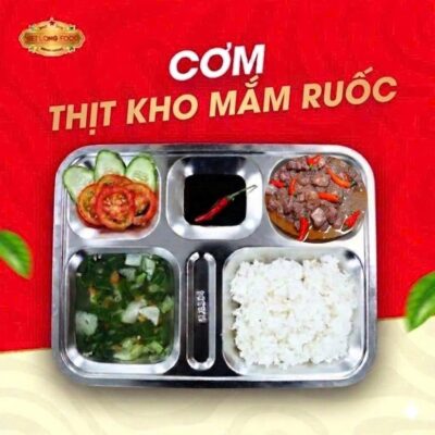 Cơm thịt kho mắm ruốc siêu ngon